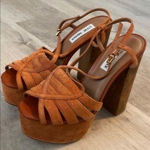 Rusty Platform Heels